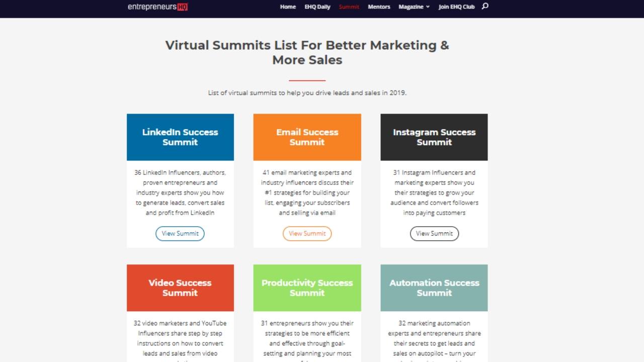 You Know You Can Host an Online Summit Why Virtual Summits Are Popular