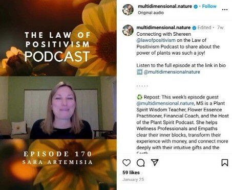 Promoting podcast interviews on Instagram
