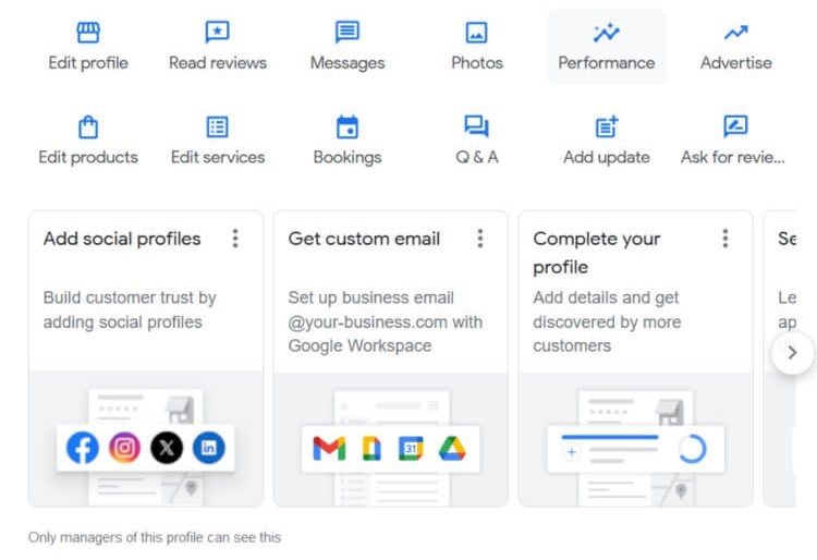 Upload images and ask for clients review for potential clients to see