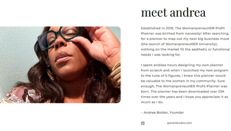 Example of a life coach with a simple funnel