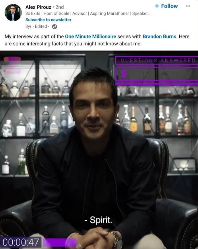 Business advisor shares collaborative engagement on LinkedIn