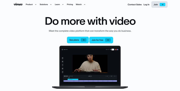 Excellent platform for video-sharing and running webinars