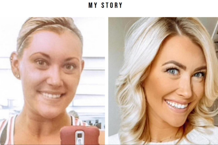 Coach sharing story of fitness goals