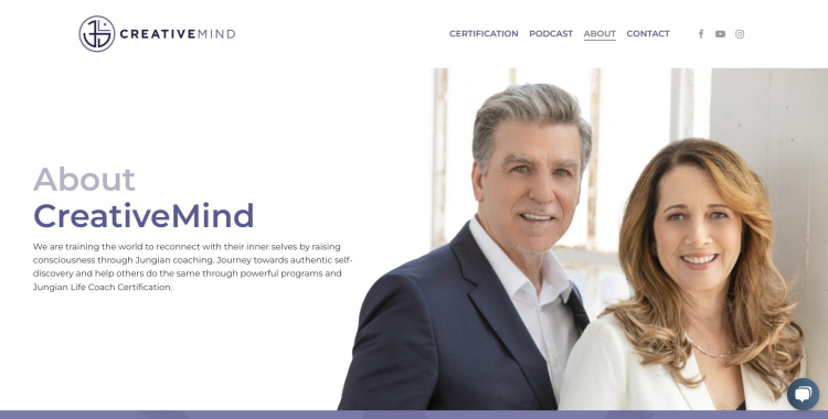 CreativeMind's program best for spirituality and Jungian psychology coaching industry