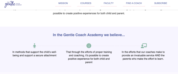 Learn strategies for becoming a successful parenting coach through the Gentle Coach Academy, focusing on creating positive experiences for both child and parent.