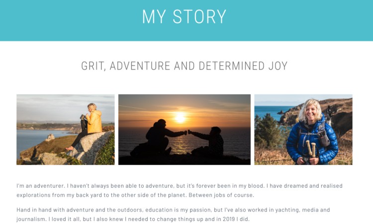 A life coach shares their personal journey of adventure, grit, and determination, highlighting how their experiences shape their coaching approach to help their clients achieve personal growth and transformation.