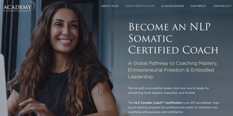 Become a certified NLP Somatic Coach through ALCN’s ICF-accredited training, designed for impactful, purpose-driven leadership and coaching mastery.