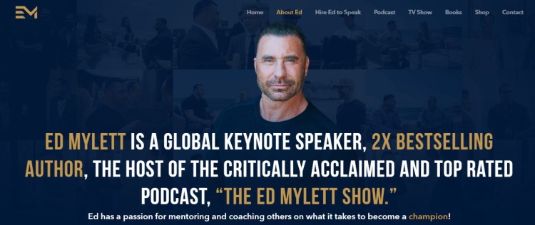 Ed Mylett, one of certified coaches in the personal development space, is a global keynote speaker, bestselling author, and host of the top-rated Ed Mylett Show podcast.