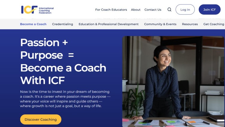 ICF promotes how to become a successful life coach through certification and professional development