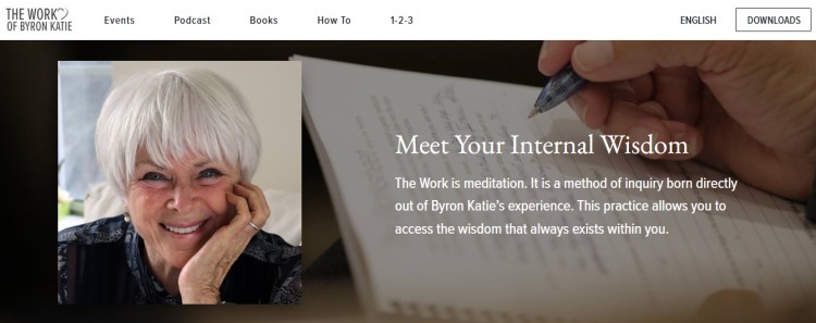 Successful life coach Byron Katie shares her meditation and inquiry method to help people access their internal wisdom