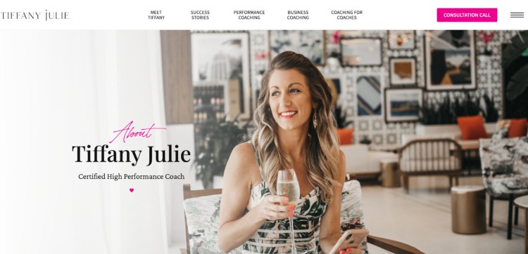 Tiffany Julie, a certified high-performance coach, helps entrepreneurs and professionals become better in business and life through clarity, confidence, and strategy.