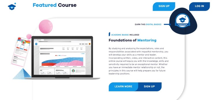 Online mentoring course teaching the skills required to become an effective mentor