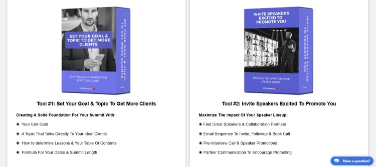 Digital course and toolkit examples illustrating a highly coveted digital product for coaches and educators.