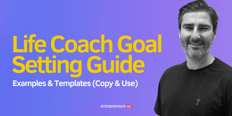 Guide for life coach goal setting