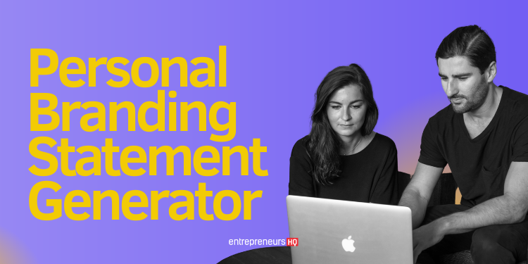 Guide to use a personal branding statement generator